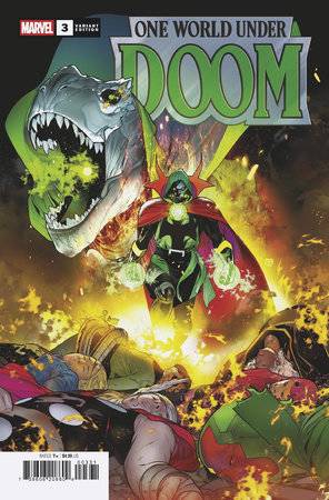 ONE WORLD UNDER DOOM #3: R.B. Silva cover C ONE WORLD UNDER DOOM #3: R.B. Silva cover C