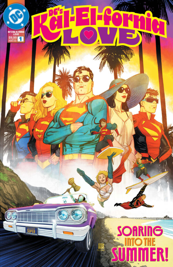 DC’S KAL-EL-FORNIA LOVE #1 Bernard Chang cover A