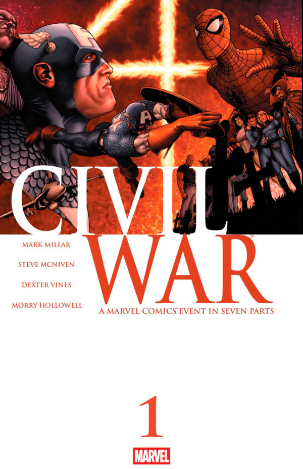 CIVIL WAR (2006-2007 SERIES) #1: 2025 Facsimile edition (Steve McNiven cover A)