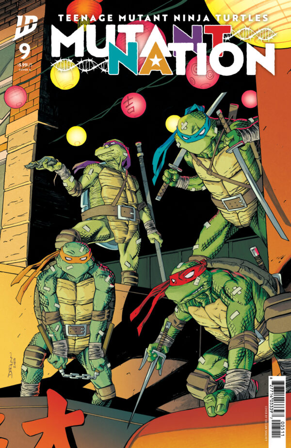 TEENAGE MUTANT NINJA TURTLES: MUTANT NATION #9: Declan Shalvey cover A