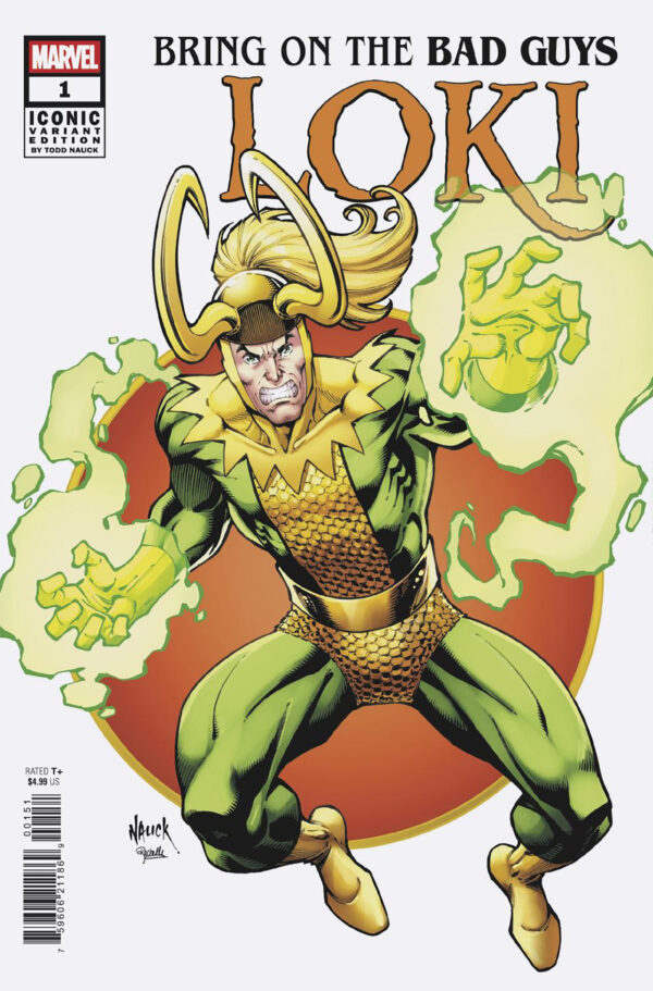 BRING ON THE BAD GUYS #4 Loki #1 (Todd Nauck Iconic cover E)