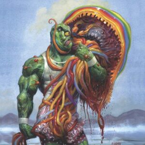 TOXIC AVENGER COMICS #4 Fred Harper with Trading Card cover C
