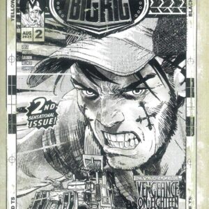 BIG RIG #2: Dan Panosian B&W Art Board cover