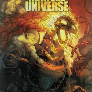 GODZILLA DESTROYS THE MARVEL UNIVERSE #2: Dave Wachter Marvelized Ghost Rider-Zilla cover D