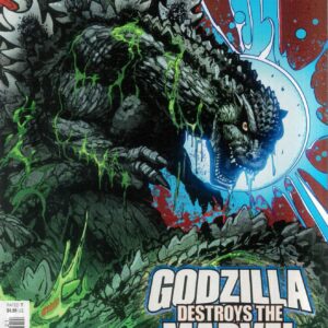 GODZILLA DESTROYS THE MARVEL UNIVERSE #2: Jeff Zornow Fan Favorite cover B