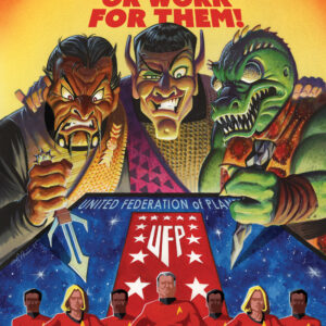 STAR TREK: RED SHIRTS #4 Andy Price Federation Recruitment Poster cover B