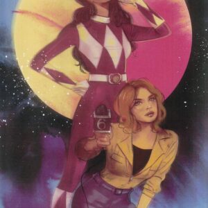 POWER RANGERS/TEENAGE MUTANT NINJA TURTLES III #1: Tula Lotay virgin Boom 20th Anniversary RI cover H