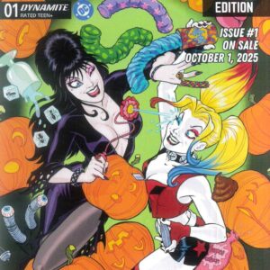 HARLEY QUINN X ELVIRA: Ashcan edition