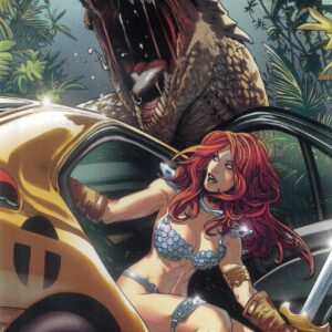 SONJA REBORN #1: Greg Land virgin RI cover R