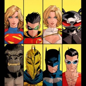 DC K.O. #1 Dan Mora Bracket cover H