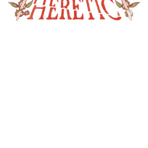 MARIAN HERETIC #1 White Blank Sketch cover I