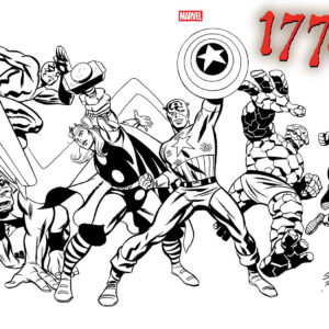 1776 #1 Steve Rude wraparound cover F