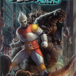 GODZILLA: HERE THERE BE ALIENS #3: Fero Pe cover A
