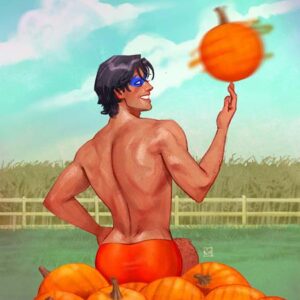 NIGHTWING (2016- SERIES: VARIANT EDITION) #130 Kevin Wada Pumpkin Spicy cover E