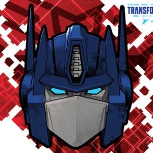 TRANSFORMERS (2023 SERIES) #25 John Amor, Andres Juarez Foil Die-cut cover J
