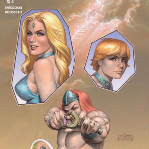 HERCULOIDS #9 Joseph Michael Linsner cover B