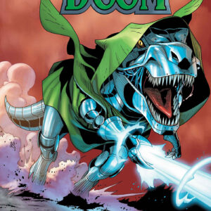 ONE WORLD UNDER DOOM #8 Salvador Larroca Doomasaur cover B