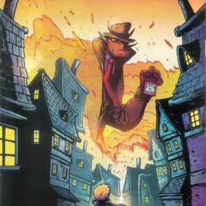 DETECTIVE KAIJU #2: Kit Wallis cover A