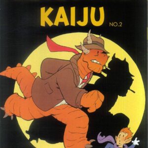 DETECTIVE KAIJU #2: Jon Sommariva Tin Tin Homage cover B