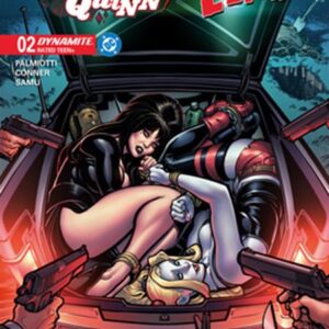 HARLEY QUINN X ELVIRA #2 Chad Hardin Foil cover G
