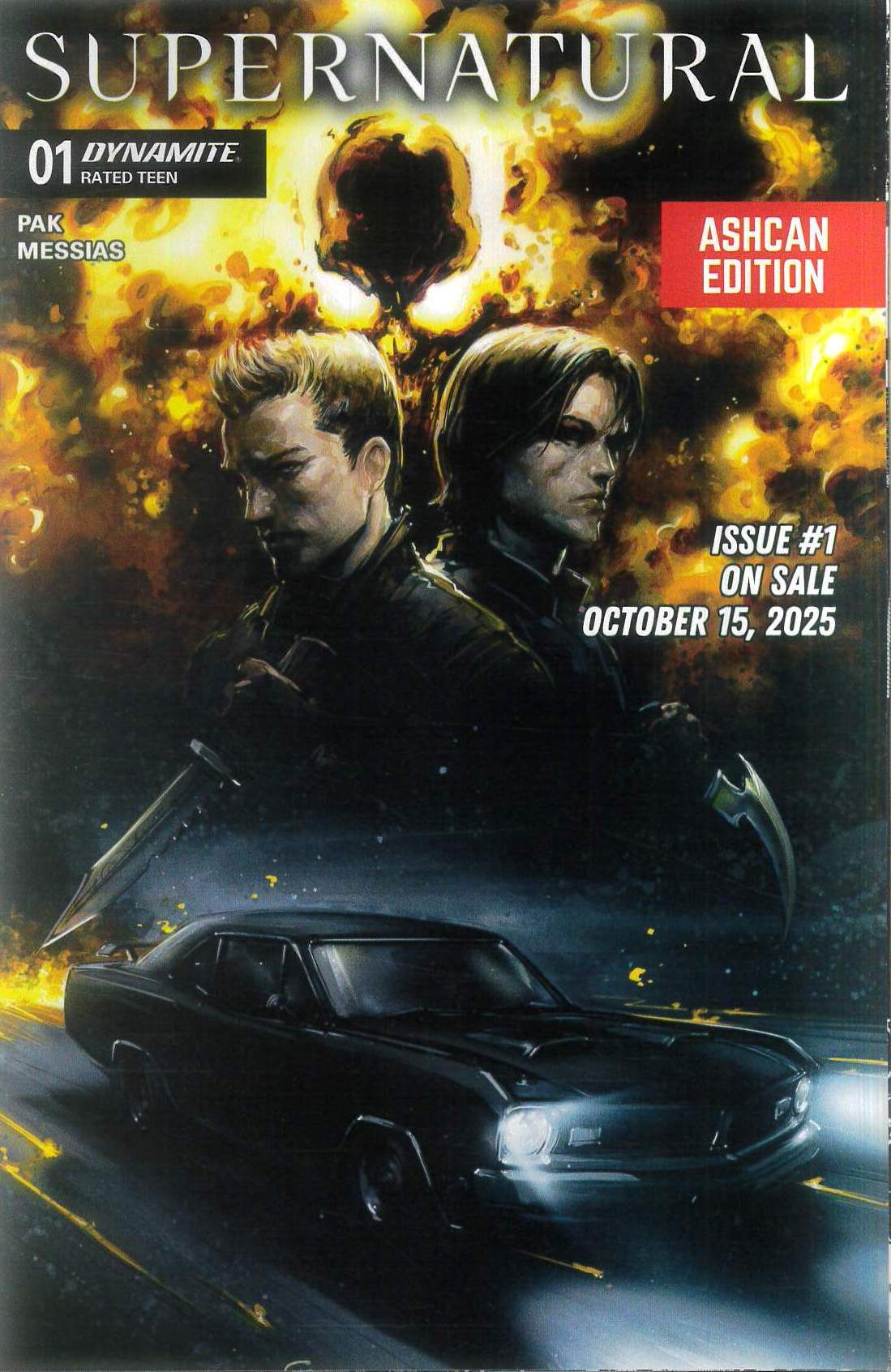 SUPERNATURAL (2025 SERIES) #1: Ashcan edition SUPERNATURAL (2025 SERIES) #1: Ashcan edition