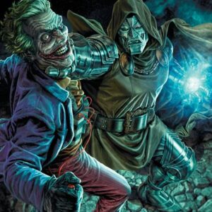 DC/MARVEL: BATMAN/DEADPOOL #1 Lee Bermejo Joker/Dr. Doom cover C