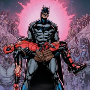 DC/MARVEL: BATMAN/DEADPOOL #1 Ryan Sook Crisis on Infinite Earths #7 Homage cover ZC