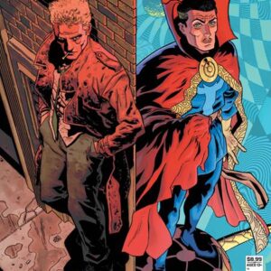 DC/MARVEL: BATMAN/DEADPOOL #1 Hayden Sherman Constantine/Dr Strange cover ZA