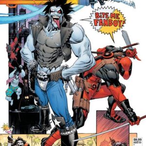 DC/MARVEL: BATMAN/DEADPOOL #1 Sean Gordon Murphy Lobo/Deadpool cover X
