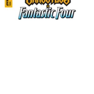 GARGOYLES X FANTASTIC FOUR #1 Blank Authentix cover F