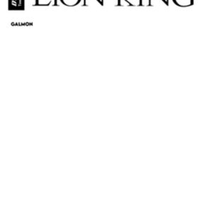 LION KING (2025 SERIES) #1 Blank Authenix cover E