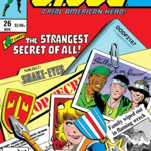 G.I. JOE: A REAL AMERICAN HERO #26 Mike Zeck, Bob Wiacek cover A (Hama Files edition)