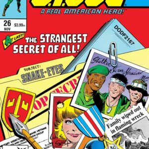G.I. JOE: A REAL AMERICAN HERO #26 Mike Zeck, Bob Wiacek Foil cover C (Hama Files edition)