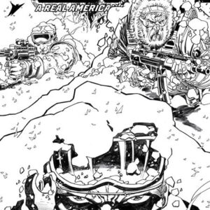 G.I. JOE: A REAL AMERICAN HERO (VARIANT EDITION) #322 Andy Kubert B&W cover B