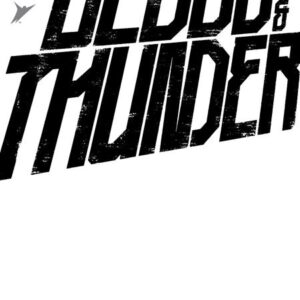 BLOOD & THUNDER #7 Blank Sketch cover F