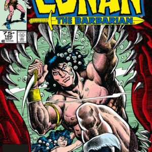 CONAN THE BARBARIAN ORIGINAL COMICS OMNIBUS (HC) #7 Mike Docherty #186 cover