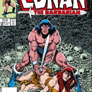 CONAN THE BARBARIAN ORIGINAL COMICS OMNIBUS (HC) #7 John Buscema #187 cover