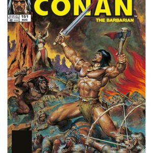 SAVAGE SWORD OF CONAN ORIGINAL COMICS OMNIBUS (HC) #11 Earl Norem #151 cover
