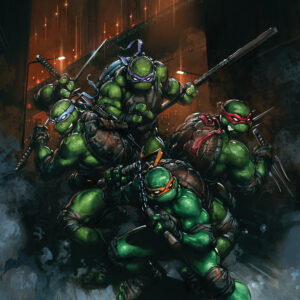 TEENAGE MUTANT NINJA TURTLES (2024 SERIES) #13 Clayton Crain cover D