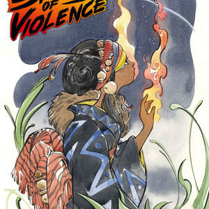 SPIRITS OF VIOLENCE #1 Peach Momoko Kimono cover B