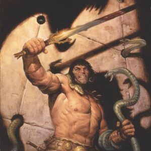 CONAN THE BARBARIAN: SCOURGE OF THE SERPENT #2 E.M. Gist virgin cover F
