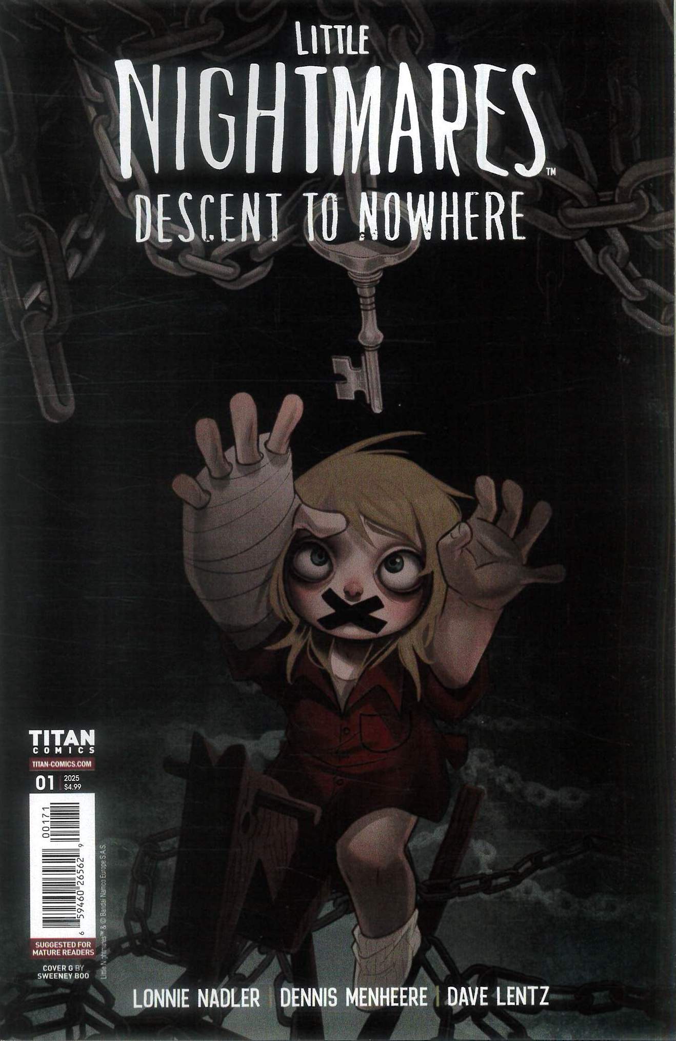 LITTLE NIGHTMARES: DESCENT TO NOWHERE #1: Sweeney Boo cover G LITTLE NIGHTMARES: DESCENT TO NOWHERE #1: Sweeney Boo cover G