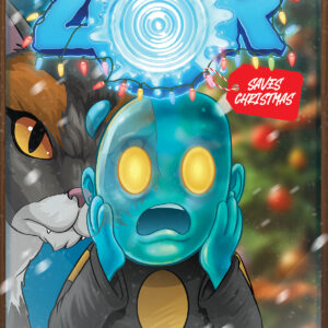 ZOR SAVES CHRISTMAS #1: Michael Adams cover A ZOR SAVES CHRISTMAS #1: Michael Adams cover A