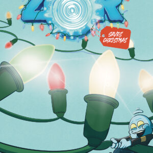 ZOR SAVES CHRISTMAS #1: J Hammond cover B ZOR SAVES CHRISTMAS #1: J Hammond cover B