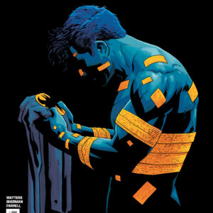 BATMAN: DARK PATTERNS #12 Hayden Sherman cover A BATMAN: DARK PATTERNS #12 Hayden Sherman cover A