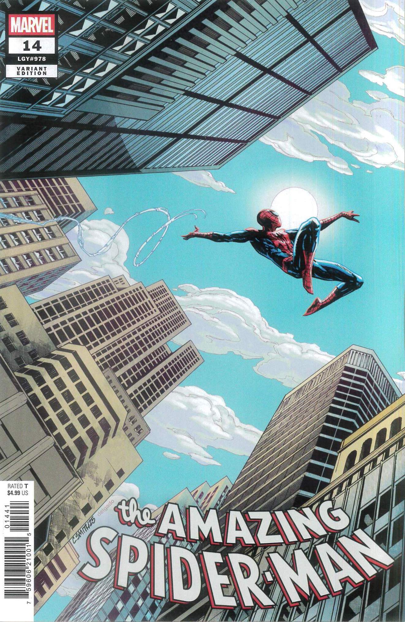 AMAZING SPIDER-MAN (2025 SERIES) #14: Cory Smith cover D AMAZING SPIDER-MAN (2025 SERIES) #14: Cory Smith cover D