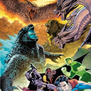 JUSTICE LEAGUE VS GODZILLA VS KONG 2 #7 Christian Duce cover A JUSTICE LEAGUE VS GODZILLA VS KONG 2 #7 Christian Duce cover A