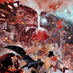 JUSTICE LEAGUE VS GODZILLA VS KONG 2 #7 Carmine Di Giandomenico cover B