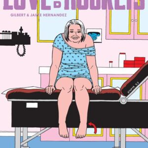 LOVE AND ROCKETS MAGAZINE #17 Jaime Hernandez cover A LOVE AND ROCKETS MAGAZINE #17 Jaime Hernandez cover A