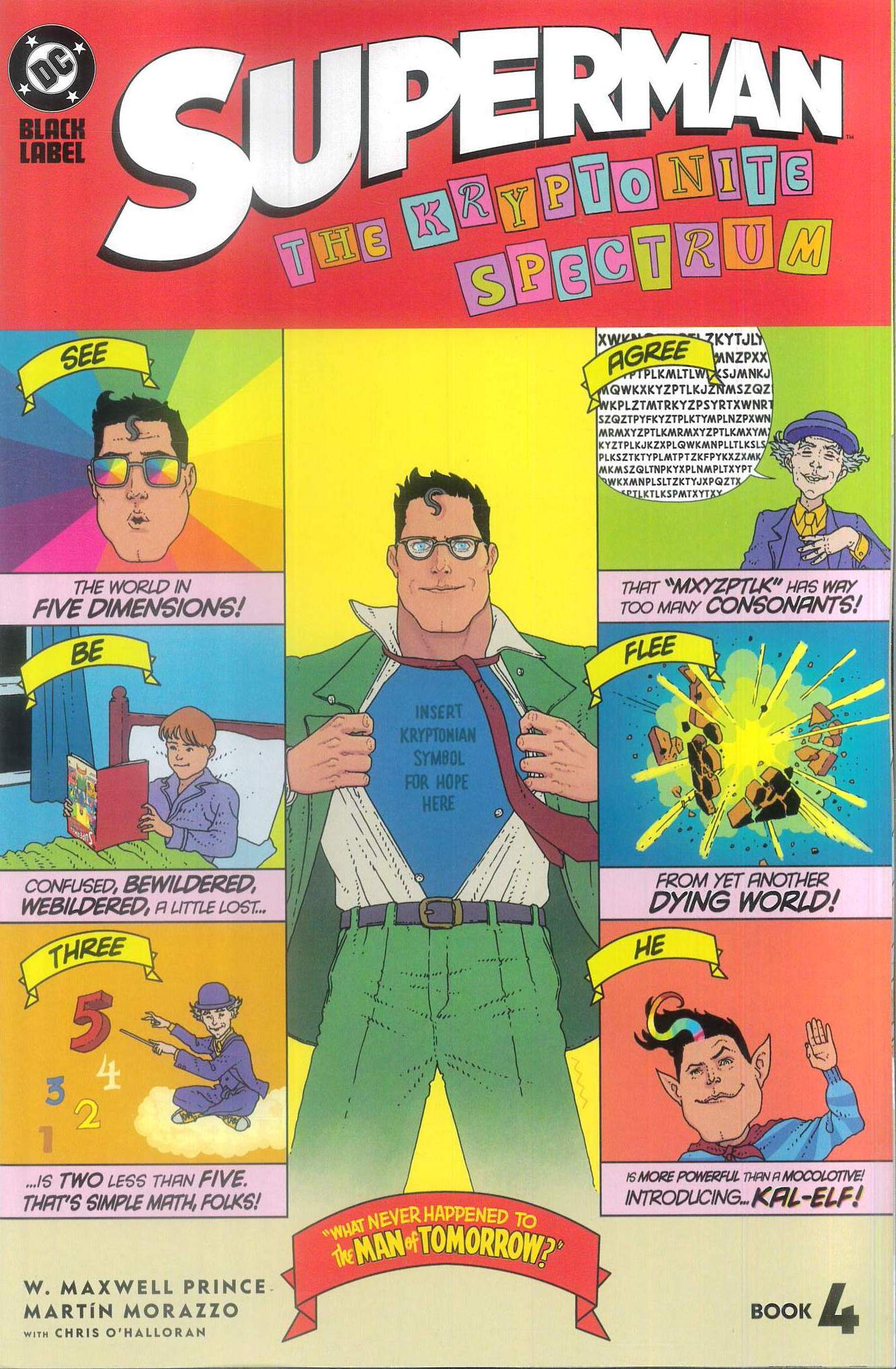 SUPERMAN: KRYPTONITE SPECTRUM #4: Martin Morazzo cover A SUPERMAN: KRYPTONITE SPECTRUM #4: Martin Morazzo cover A